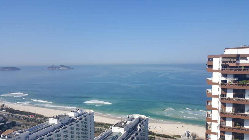 Flat Na Praia Barra Da Tijuca Río de Janeiro Exterior foto